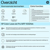 HP Color LaserJet 4302fdn All-in-One Printer-2