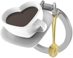 Sleutelhanger Metalmorphose Coffee lover"