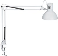 Bureaulamp MAUL Study tafelklem excl.LED lamp E27 wit-2