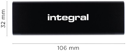 Externe harde schijf 500GB SSD Integral USB-C extern portable 3.2-3