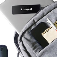 Externe harde schijf 500GB SSD Integral USB-C extern portable 3.2-3