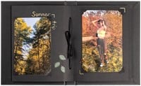 Fotoalbum walther design mini 24 foto's 13x18cm verticaal zwart-2