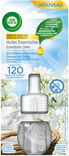 Luchtverfrisser AirWick Electrical Soft Cotton refill 19ml