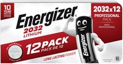 Batterij Energizer knoopcel 12xCR2032 lithium