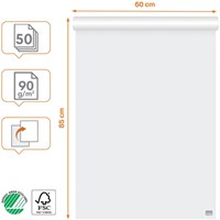 Flipoverpapier Nobo Premium 60x85cm dubbelzijdig plano 2x50 vel-2