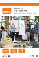 Flipoverpapier Nobo Premium 60x85cm dubbelzijdig plano 2x50 vel