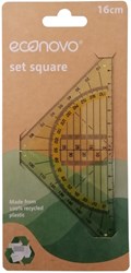Geodriehoek Econovo 16cm blister à 1 stuk