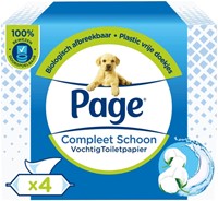 Vochtig toiletpapier Page Compleet Schoon 38vel