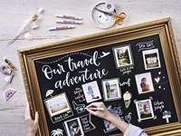 Krijtstift edding 4085 by Securit rond 1-2mm mtl assorti blister à 4st-3