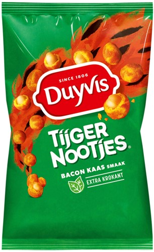 Tijgernootjes Duyvis bacon kaas zak 1kg