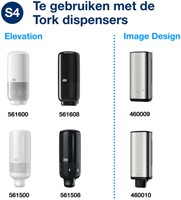 Handzeep Tork S4 foam luxe zacht geparfumeerd 1000ml 524901-3