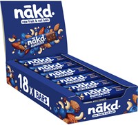 Nakd Blueberry Muffin, reep van 35 gr, pak van 18 stuks