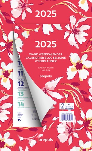 Brepols wand week kalender fantasy 2025-2