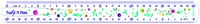 Liniaal Maped Pixel Party Twist 'n Flex 30cm transparant-2