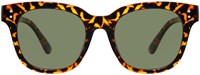 Zonnebril Montana met groen G15 gepolariseerd glas glans turtle