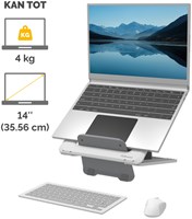 Laptop standaard Fellowes Breyta wit-2