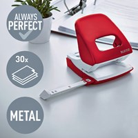 Leitz NeXXt WOW perforator 30 blad rood-3