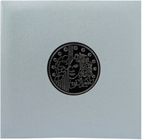 Muntenverzamelalbum Exacompta 24.5x25cm 5 vel à 43 vakjes 4-rings grijs