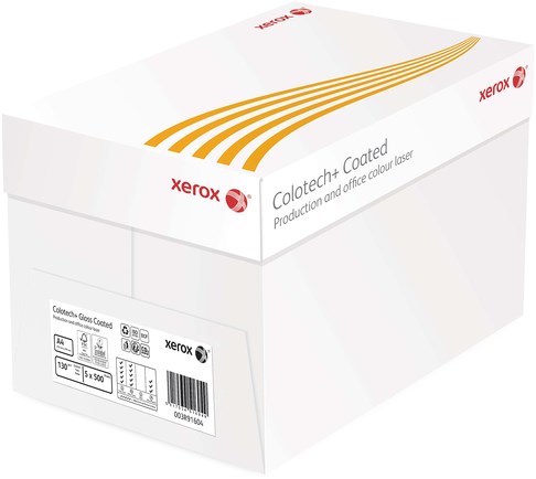 Laserpapier Xerox Colotech+ glossy coated A4 170gr wit 250vel-3