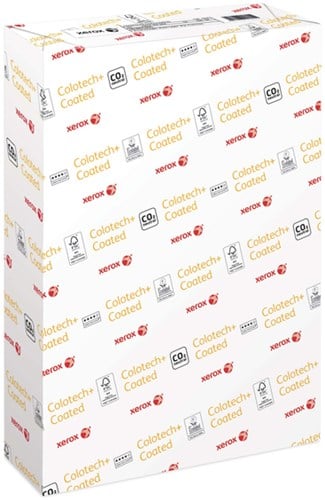 Laserpapier Xerox Colotech+ glossy coated A3 200gr wit 250vel-2