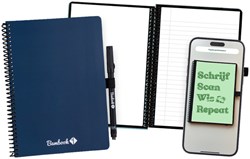 Notitieboek Bambook Original Navy A5 lijn 40 pagina's uitwisbaar