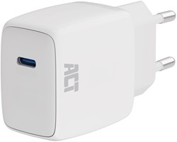 Oplader act 35w 1-poort usb c wit