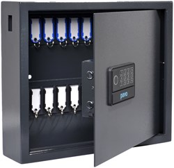 Sleutelkastje met code en vinger afdruk slot Pavo magnetisch 20 haken