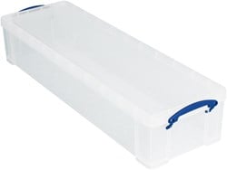 Kunststof opbergbox 22 liter Really Useful Box transparant
