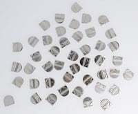 Hoekclips Westcott aluminium zilverkleurig doos à 100 stuks-1
