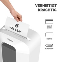 Fellowes Powershred papiervernietiger LX25 wit-4