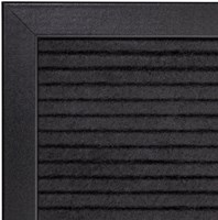 Letterbord IEZZY 40x60cm zwart hout-2
