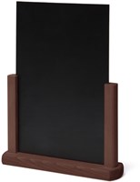 Tafelkrijtbord IEZZY A5 donkerbruin hout