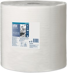Poetspapier Tork Wiping W1 1-laags 1180m wit