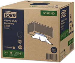 Reinigingsdoek Tork Heavy-Duty Cleaning XL W4 nonwoven 70 vel wit 530180