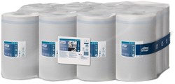 Poetsrol Tork Reflex™ M3 Centerfeed Mini 1-laags 120m wit 473246
