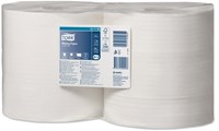 Poetspapier Tork Wiping Advanced Combi W1/2 1-laags 460m wit 131135