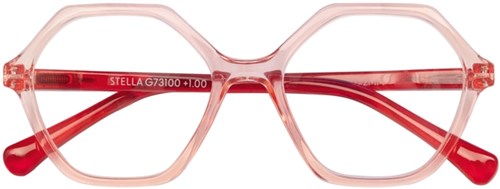 Leesbril I Need You Stella +2.50 dpt roze
