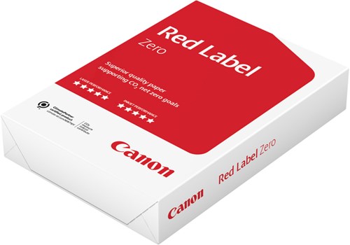 Kopieerpapier Canon Red Label Zero 80gr A3 500 vel wit