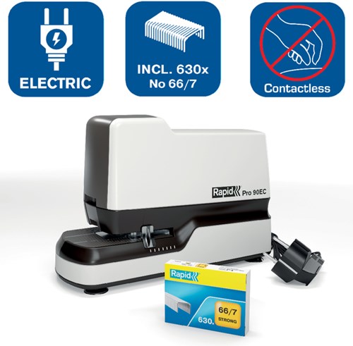 Nietmachine Rapid Contactloos Elektrisch Pro 90EC 50 vel-2