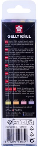 Gelschrijver Sakura Gelly Roll Moonlight 10 Sunrise set à 4 kleuren-3