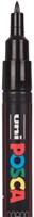 Posca paintmarker PC-1MC metallic kleuren 4 stuks zwart-2