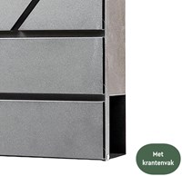 RVS brievenbus Deluxe PB200-2