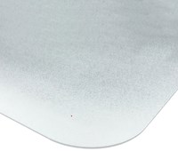 Bureaustoelmat BRASQ PVC 90x120 voor harde vloer