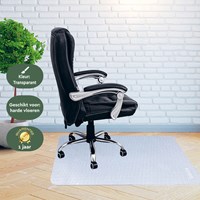 Bureaustoelmat BRASQ PVC 90x120 voor harde vloer-5