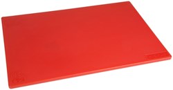 Snijplank Hygiplas LDPE 450x300x10 mm rood