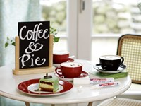 Edding krijtmarker e-4090 schuine punt etui van 4 stuks: zwart, rood, blauw en lichtgroen-1