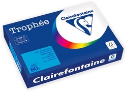 Kopieerpapier Trophée A4 80gr cariben blauw 500 vel