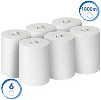 Handdoekrol Scott Control ES 1-laags 300m wit 6626-2