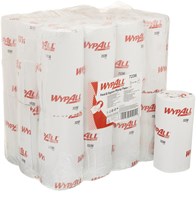 Poetsrol WypAll L10 1-laags 24cmx76m 165vel wit 7236