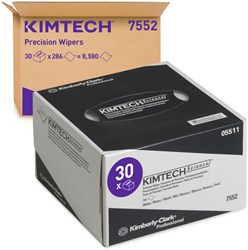 Reinigingsdoekjes KIMTECH SCIENCE 1-laags wit